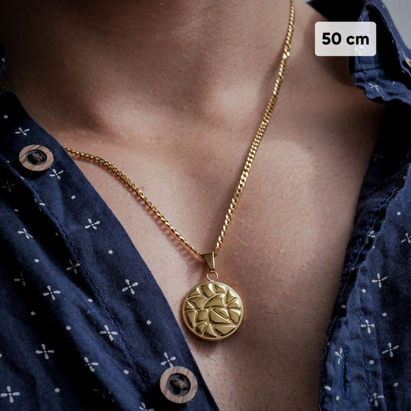 EARTHQUAKE PENDANT (GOLD)
