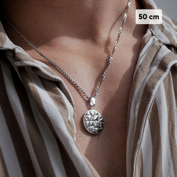 EARTHQUAKE PENDANT (SILVER)