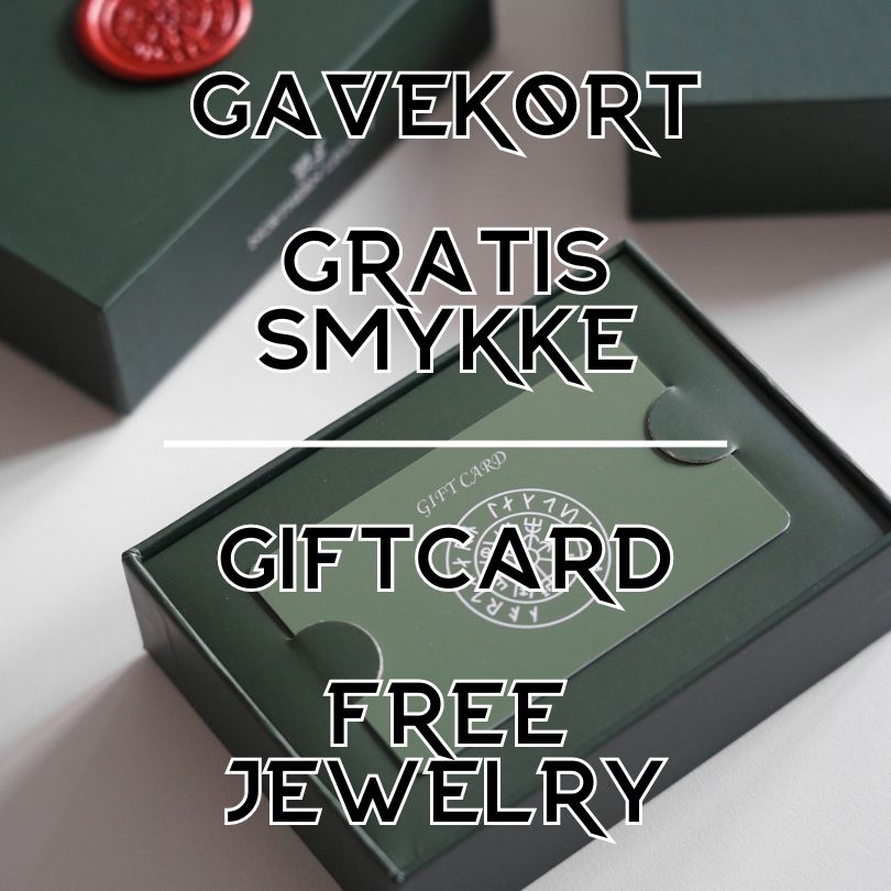 Gift card for free jewellery