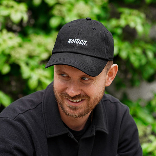 NL Raider Dad cap - Black/white
