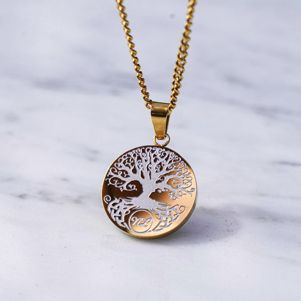 YGGDRASIL PENDANT (GOLD)