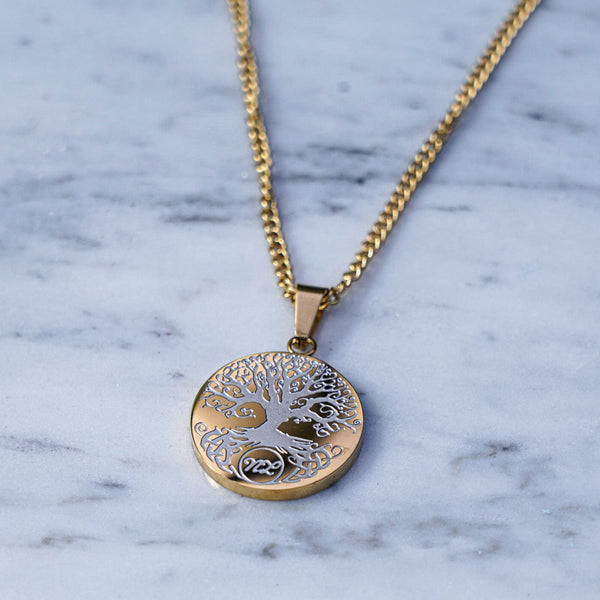 YGGDRASIL PENDANT (GOLD)
