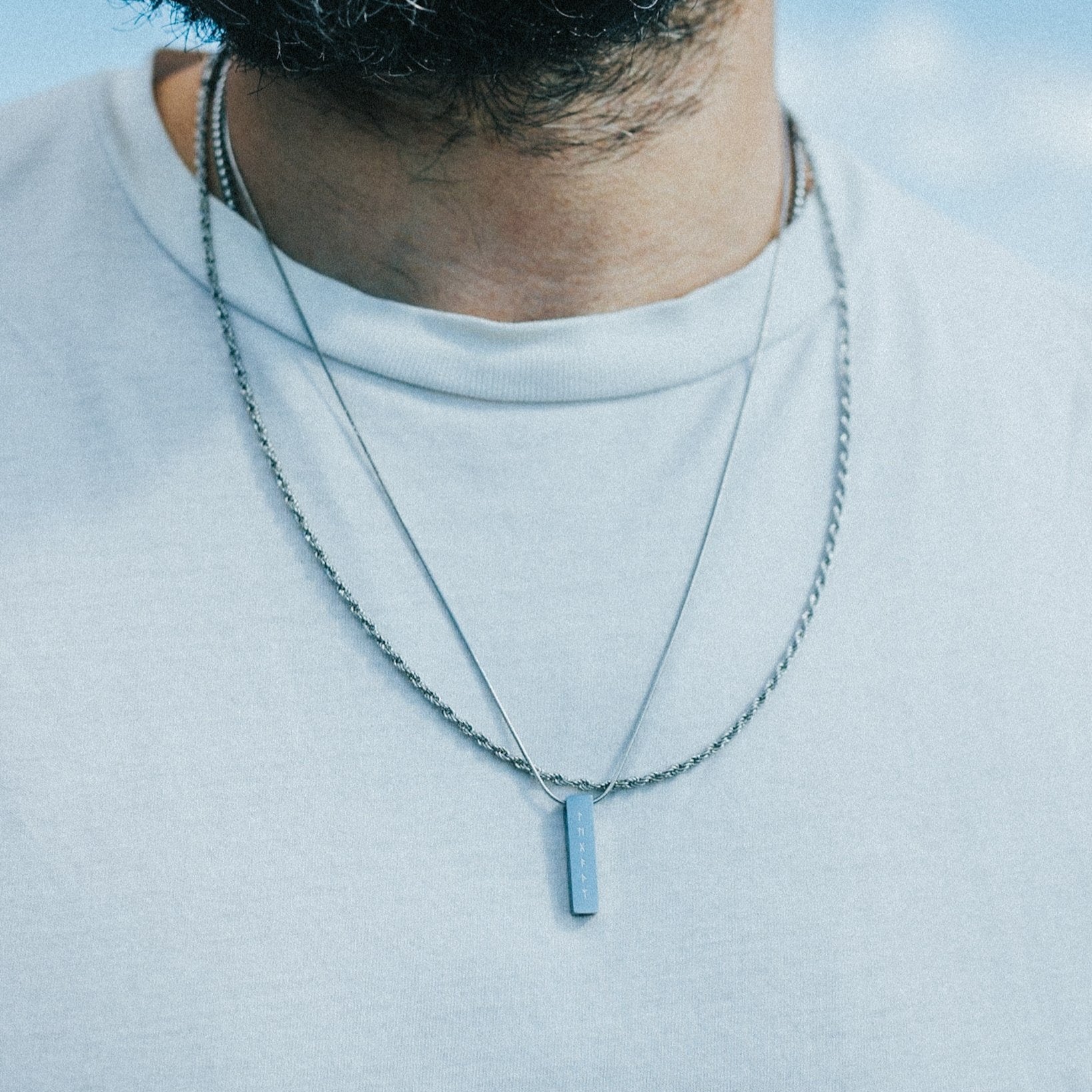 Men’s silver chain high quality bundle