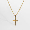 Cross chain - Gold-toned