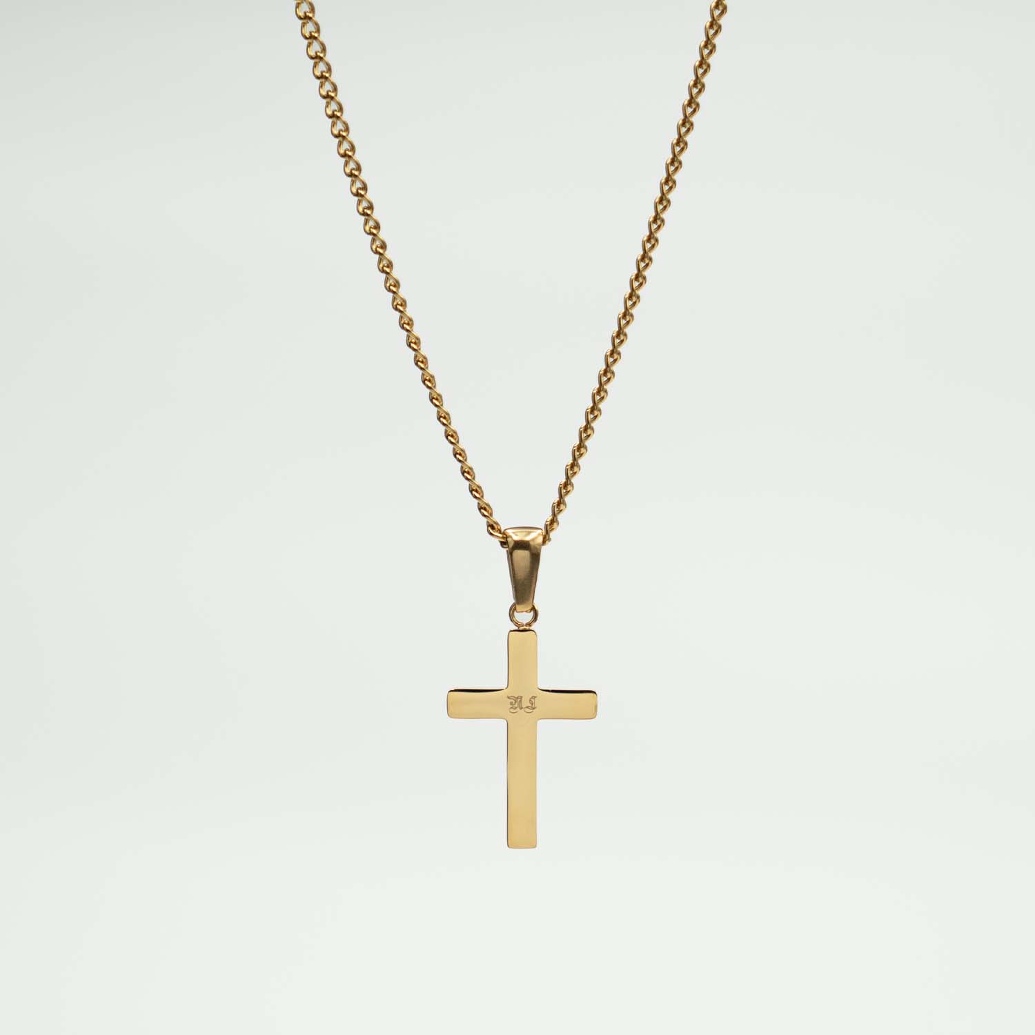 Cross chain - Gold-toned