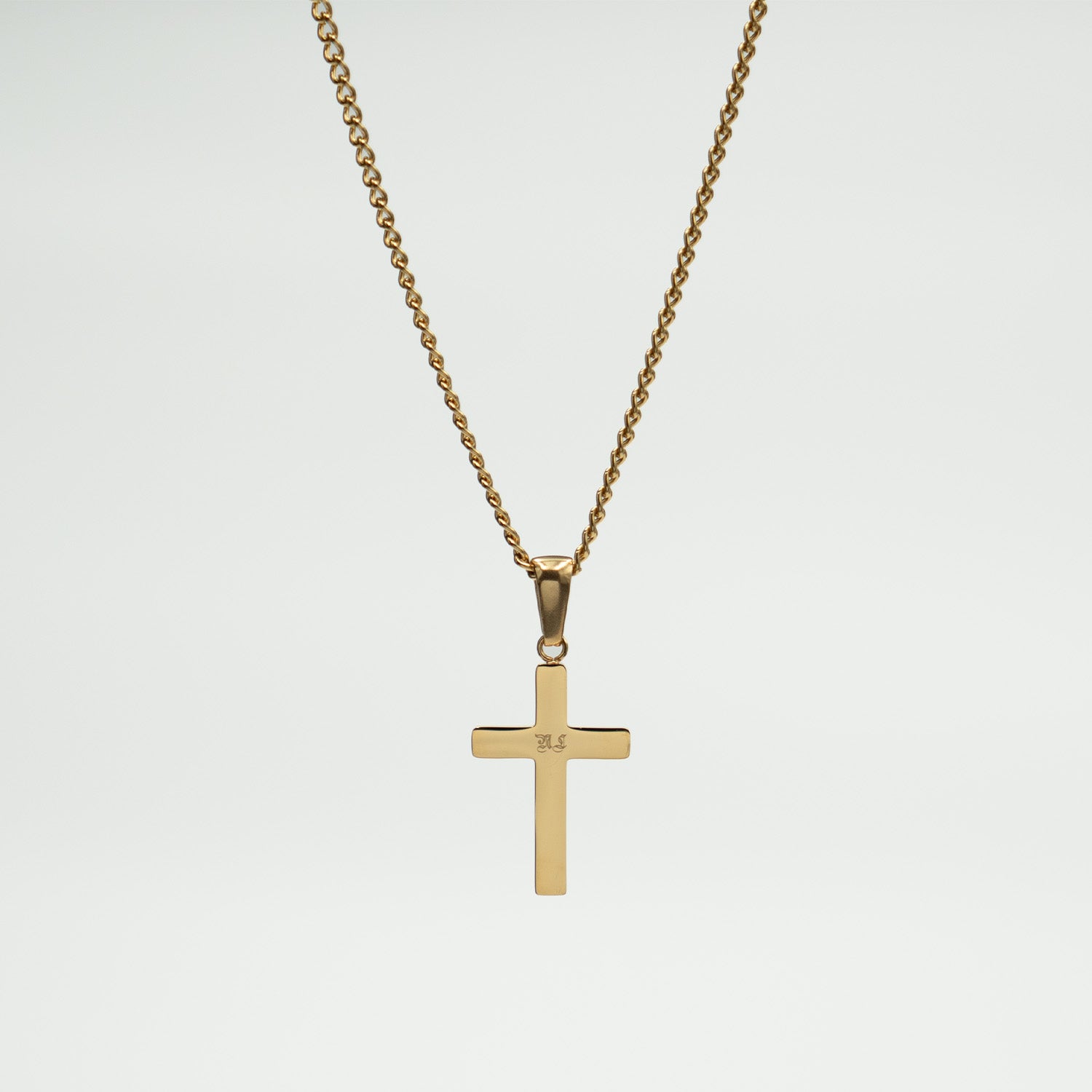 Cross chain - Gold-toned