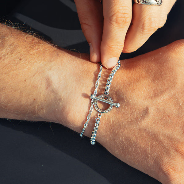 CORD BRACELET (SILVER)
