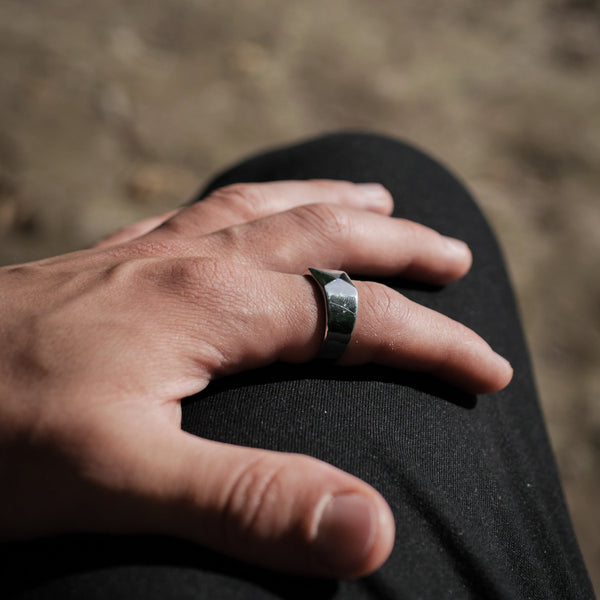EDGE SIGNATURE RING (SILVER)