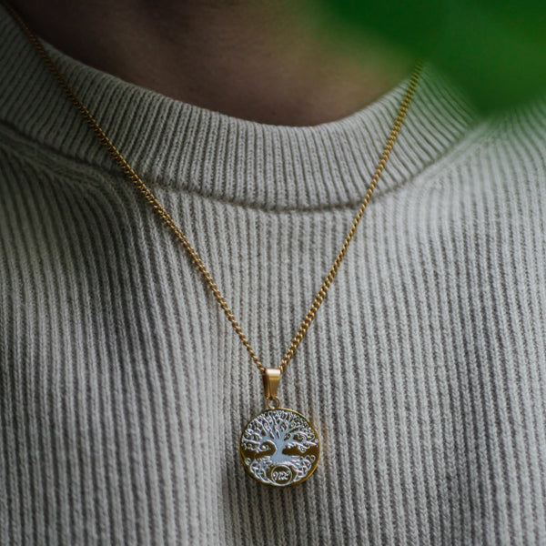 YGGDRASIL PENDANT (GOLD)
