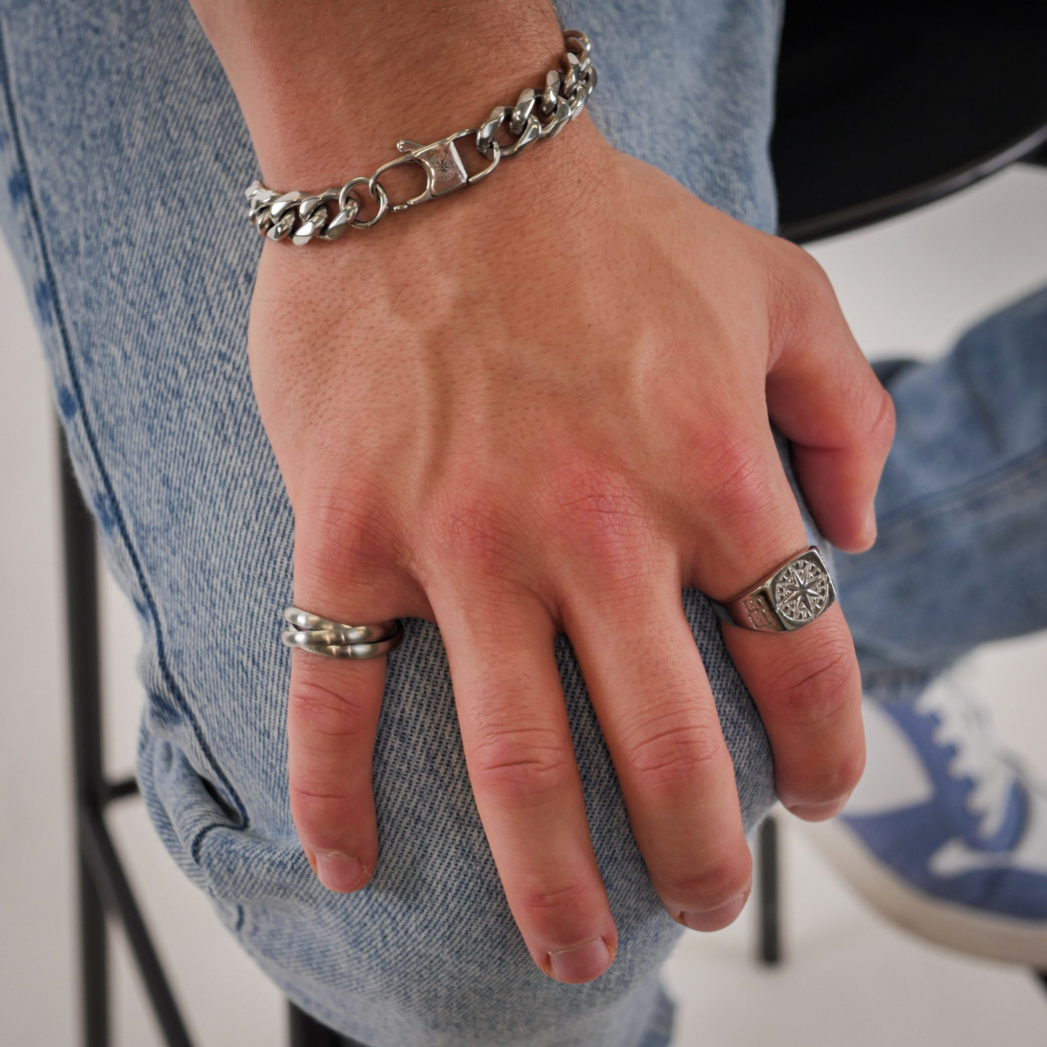 Sequence bracelet - Silver-toned