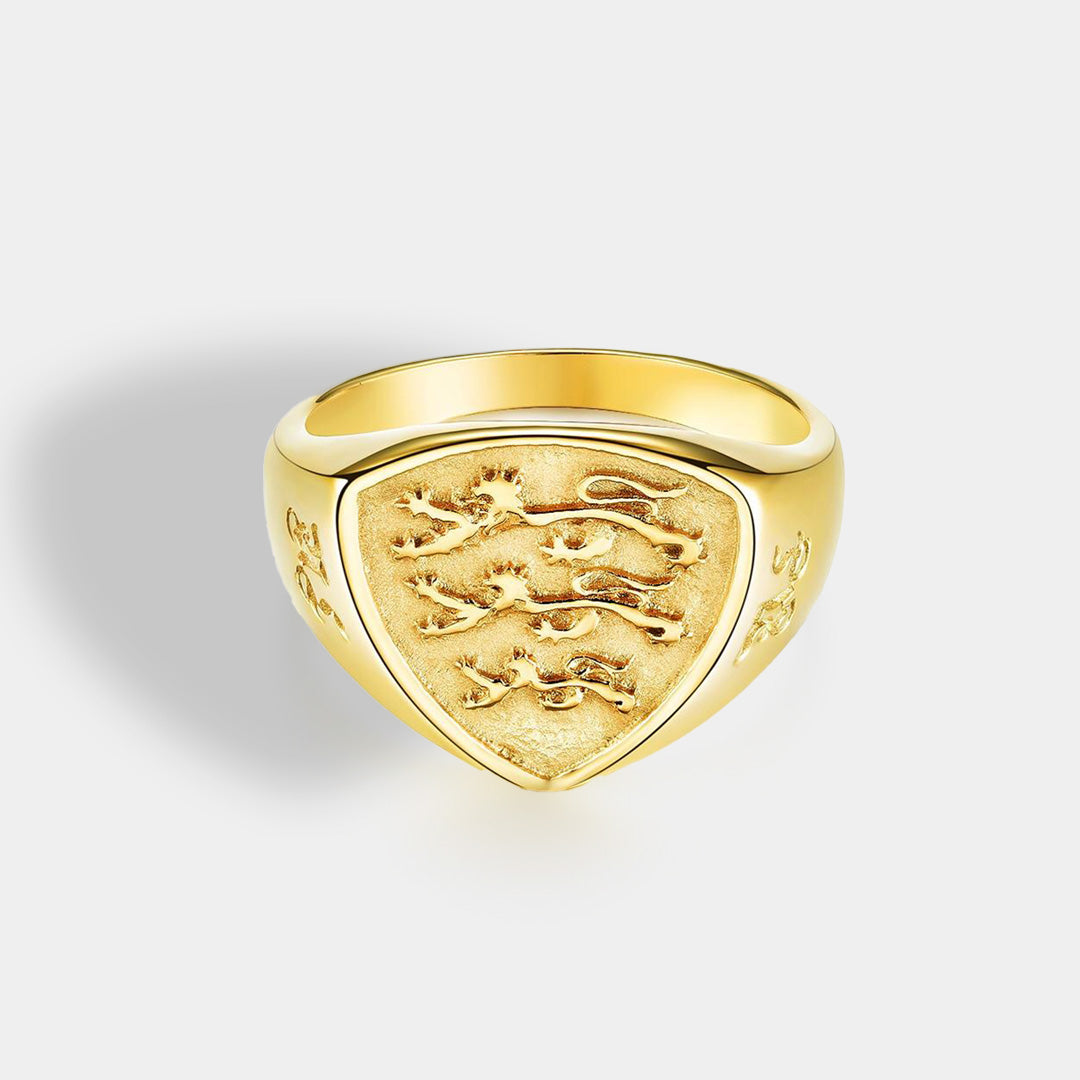 Panthera Polygon Signature - Gold-toned ring