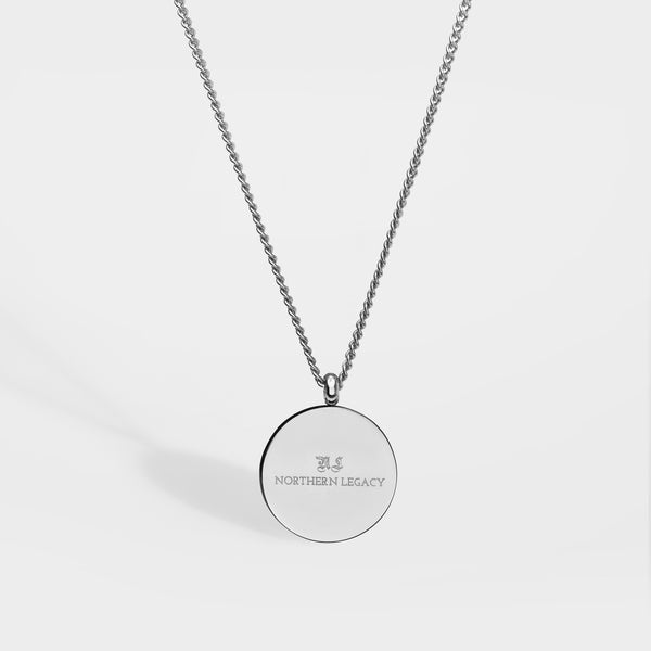 BLACK ONYX PENDANT (SILVER)