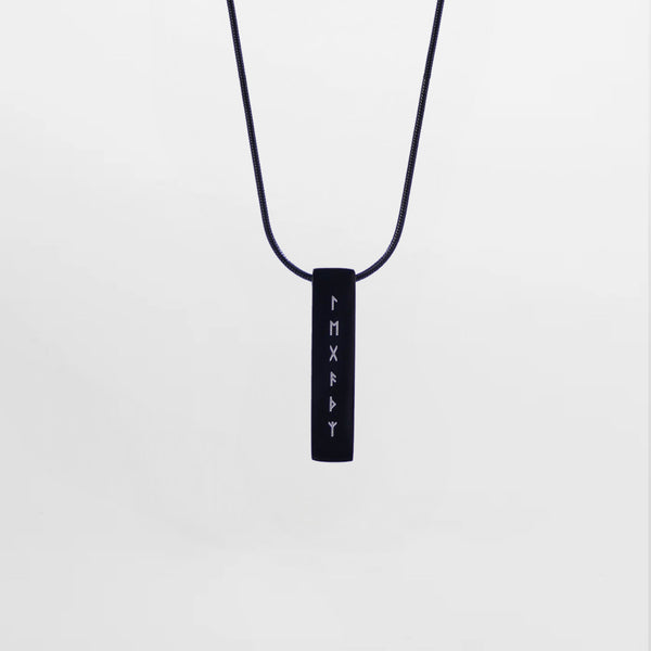 RUNESTONE PENDANT (BLACK)