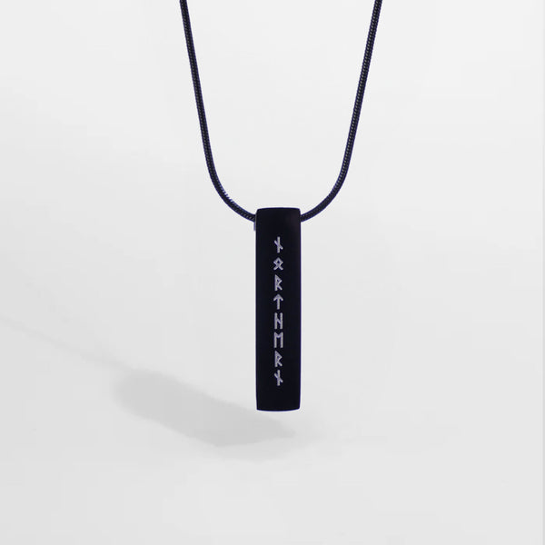 RUNESTONE PENDANT (BLACK)