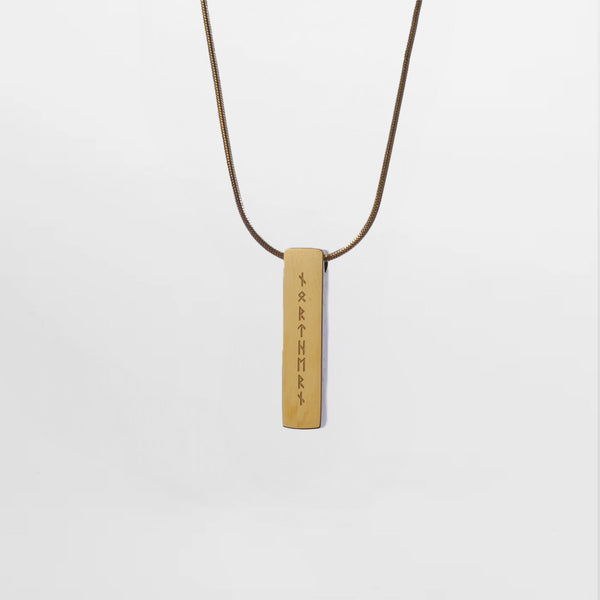RUNESTONE PENDANT (GULD)