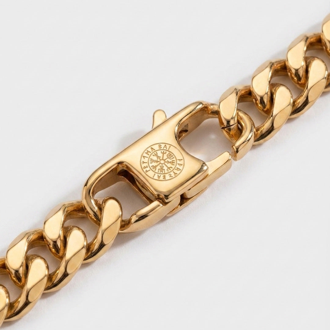 Sequence bracelet - Gold tone