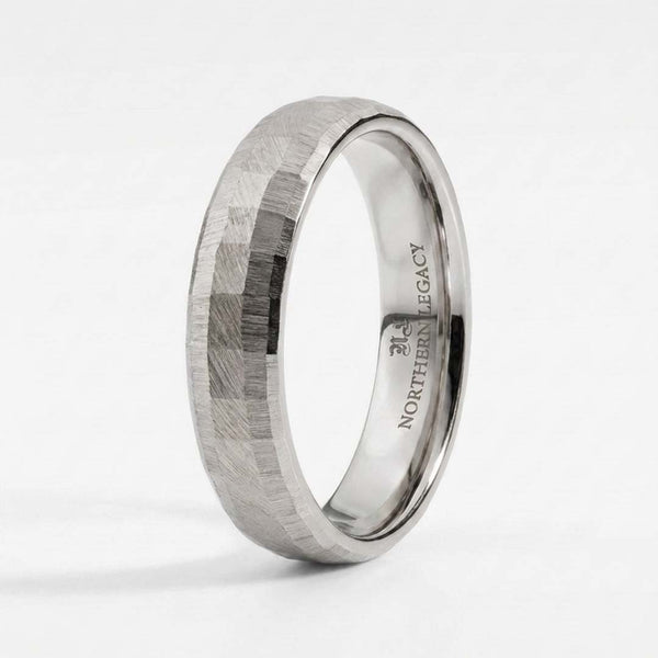 SIEMPRE CUSHION BAND RING (SILVER)