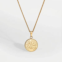 VEGVISIR PENDANT (GOLD)