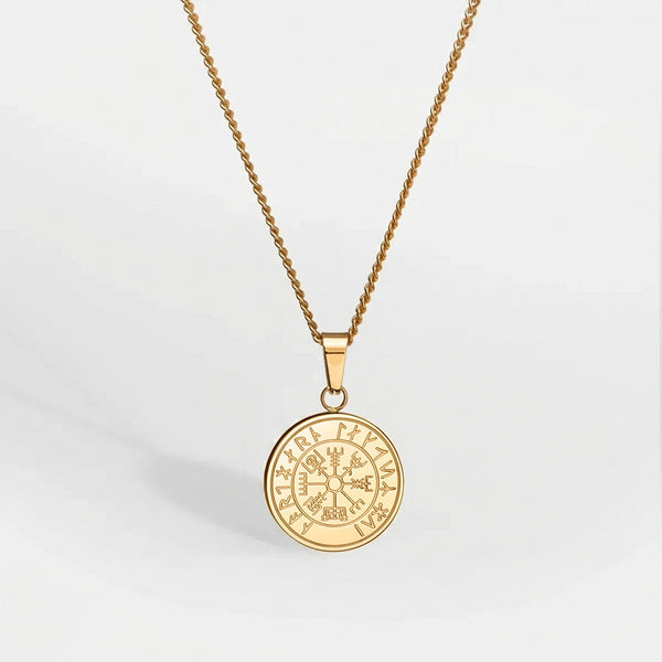 VEGVISIR PENDANT (GOLD)
