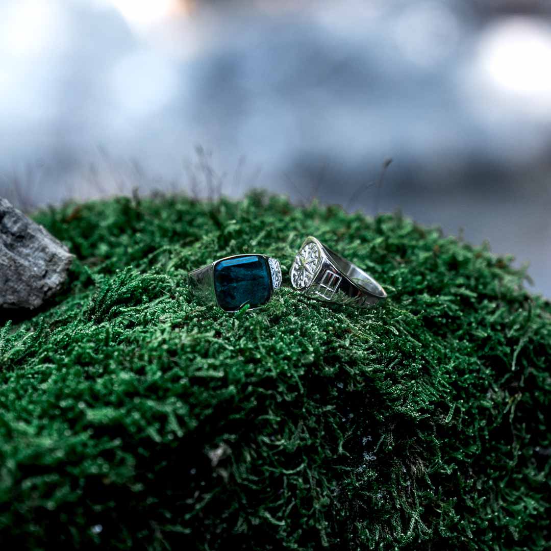 VERDE SIGNET RING (SILVER)