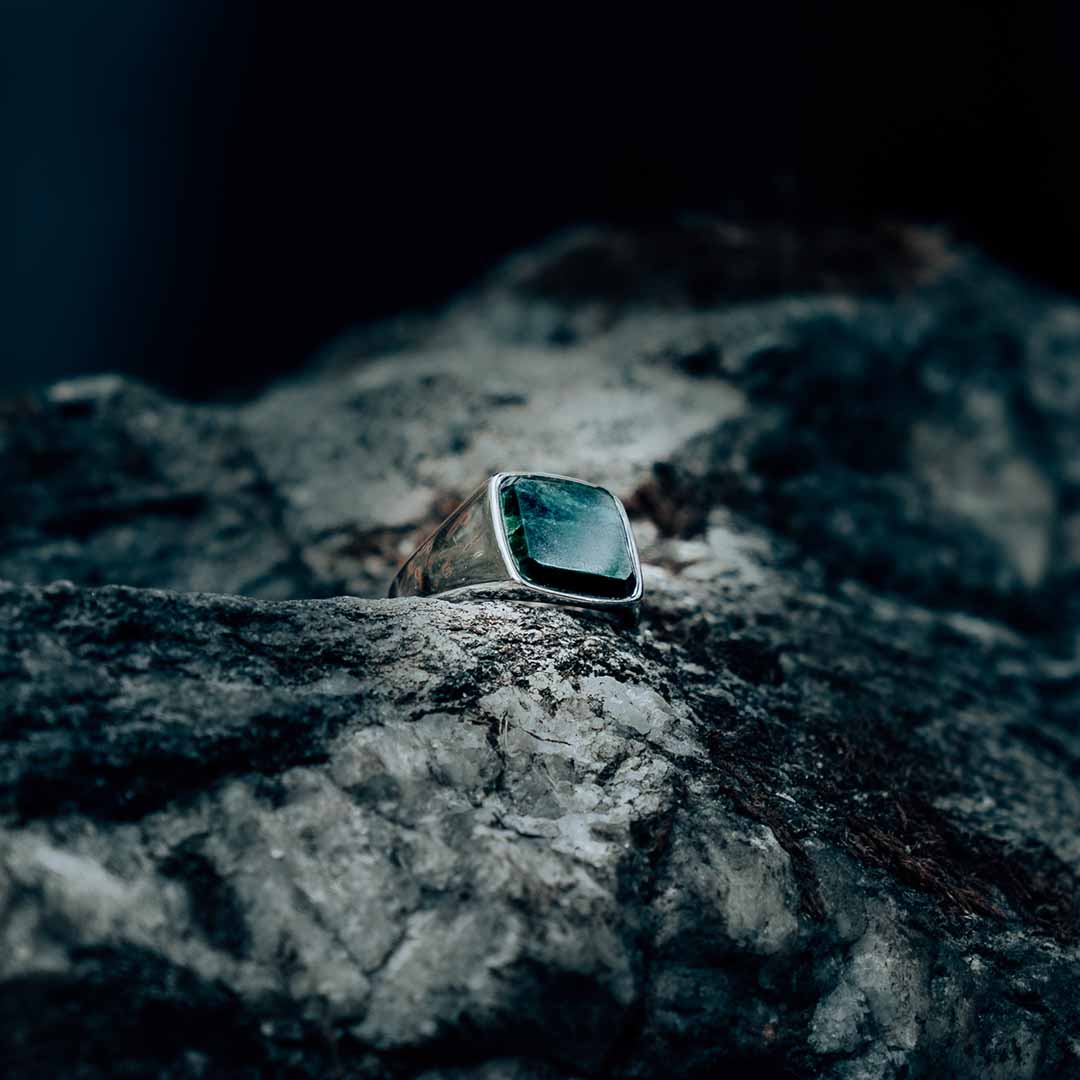VERDE SIGNET RING (SILVER)