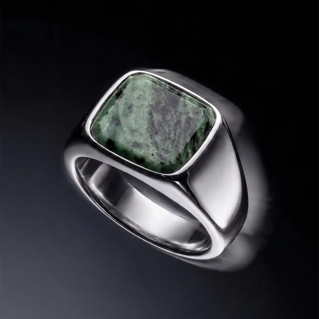 VERDE SIGNET RING (SILVER)