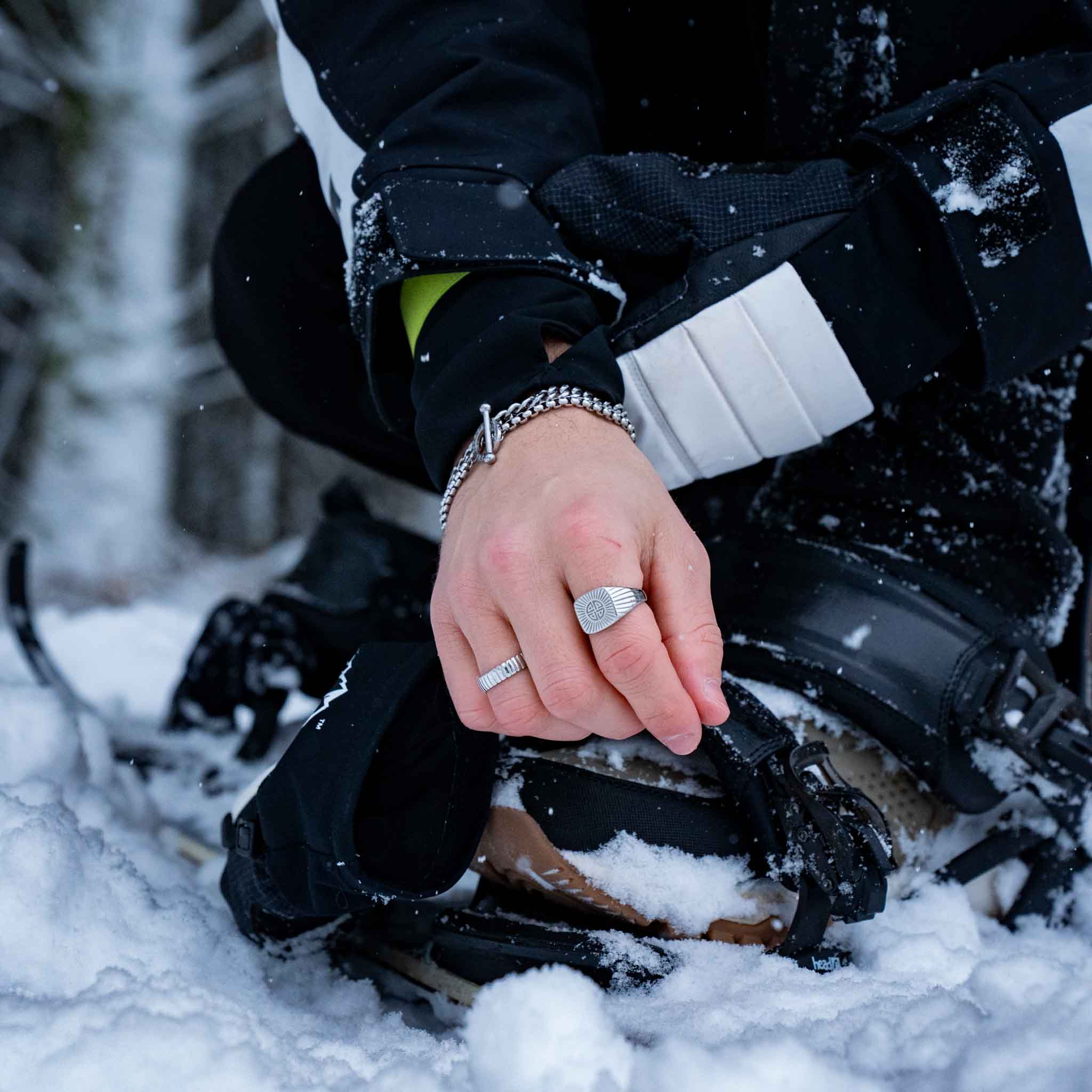Knot Signature - Silver-toned ring