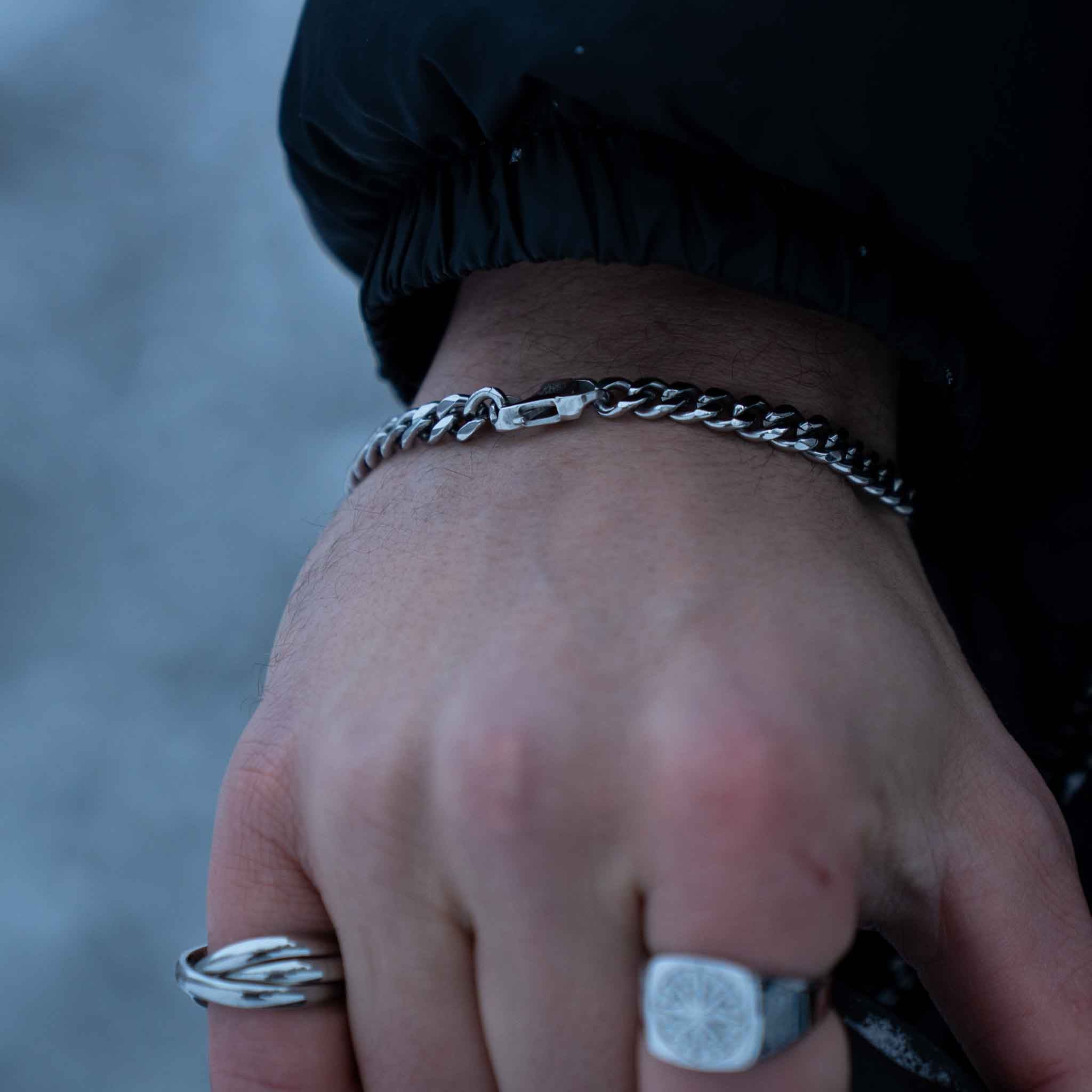 Sequence bracelet - Silver-tone