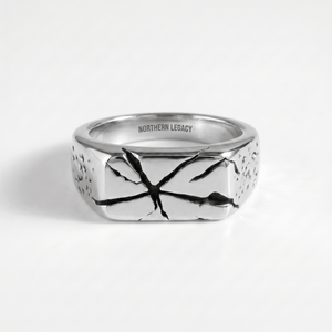 IMPACT SIGNET RING (SØLV)