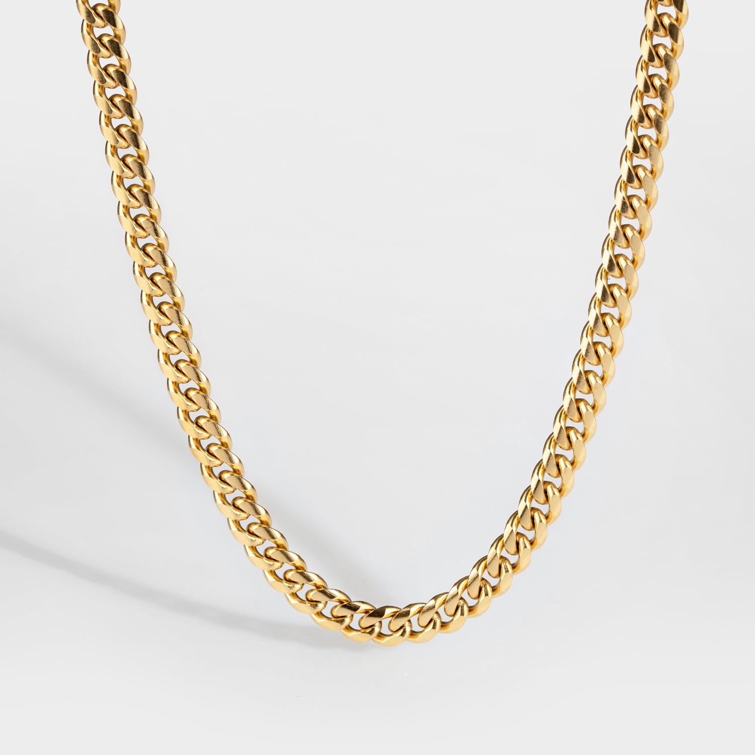 Sequence necklace - Gold-toned