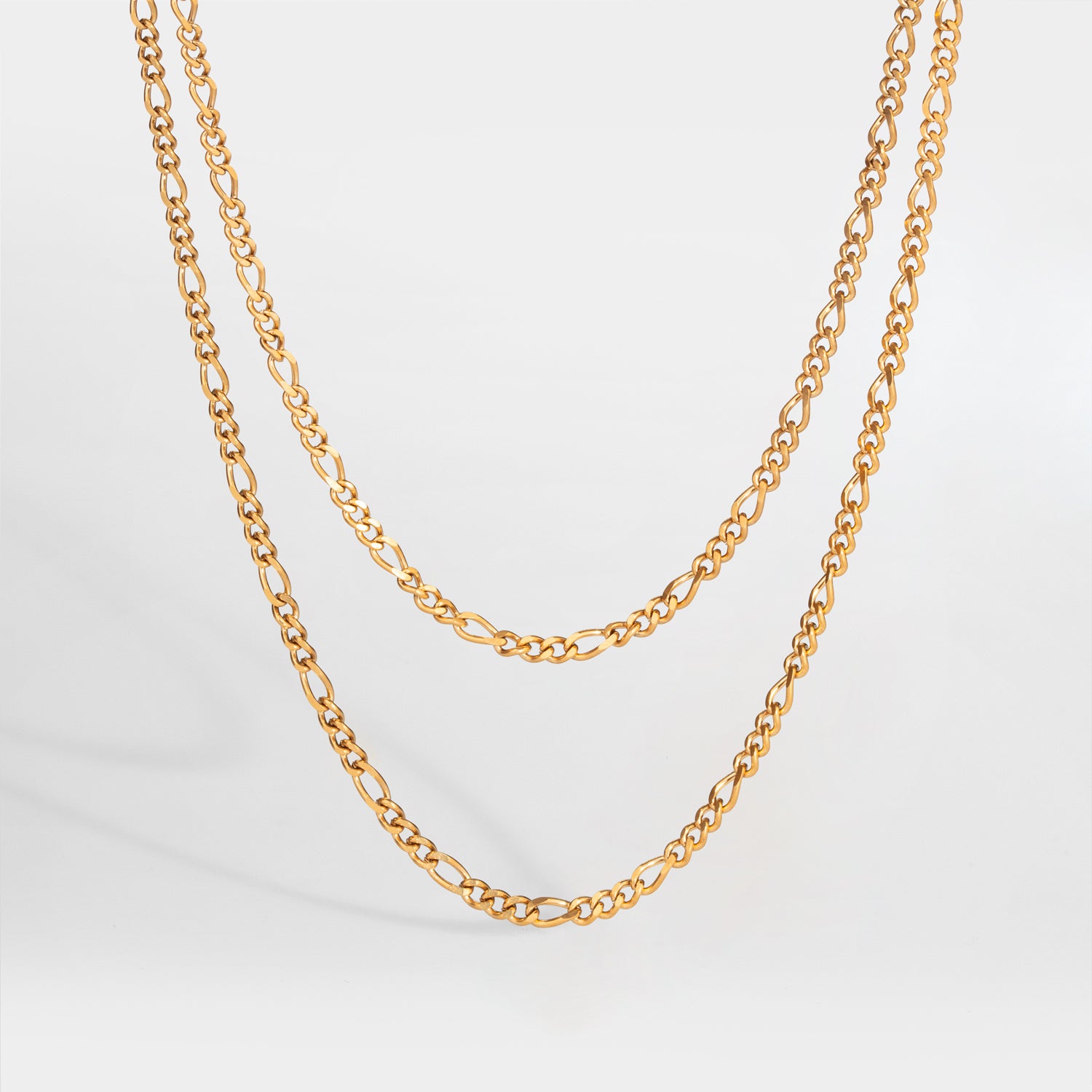 NL Double Antique chain - Gold-toned