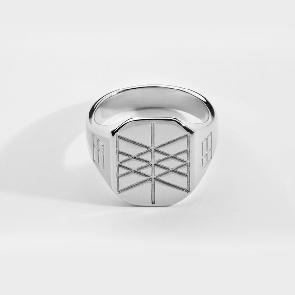 WEB OF WYRD SIGNATURE RING (SILVER)