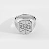 Web of Wyrd Signature ring - Silver-toned