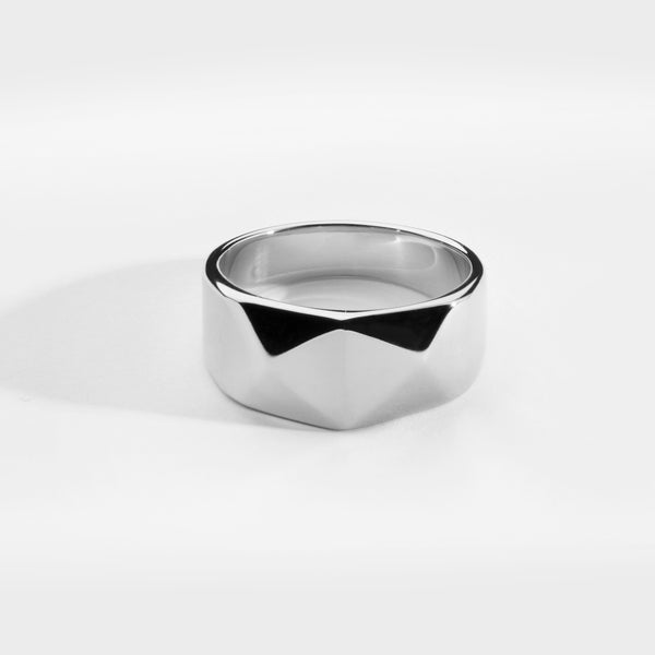 EDGE SIGNATURE RING (SILVER)
