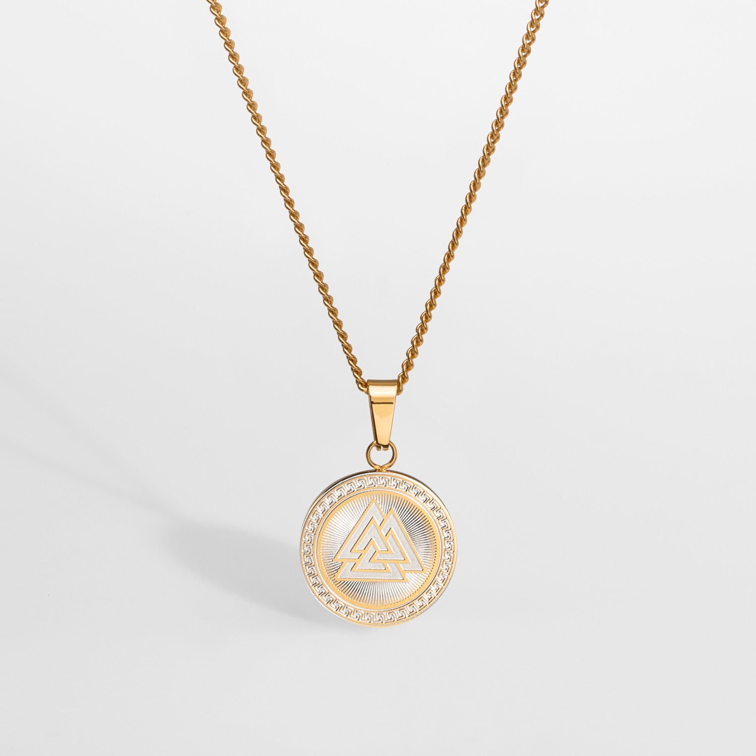 NL Valknut Signature pendant - Gold-toned