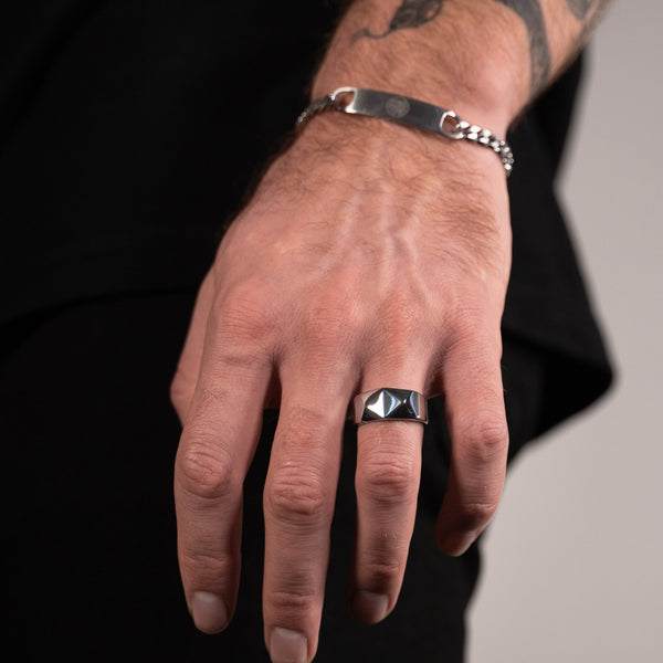 EDGE SIGNATURE RING (SILVER)