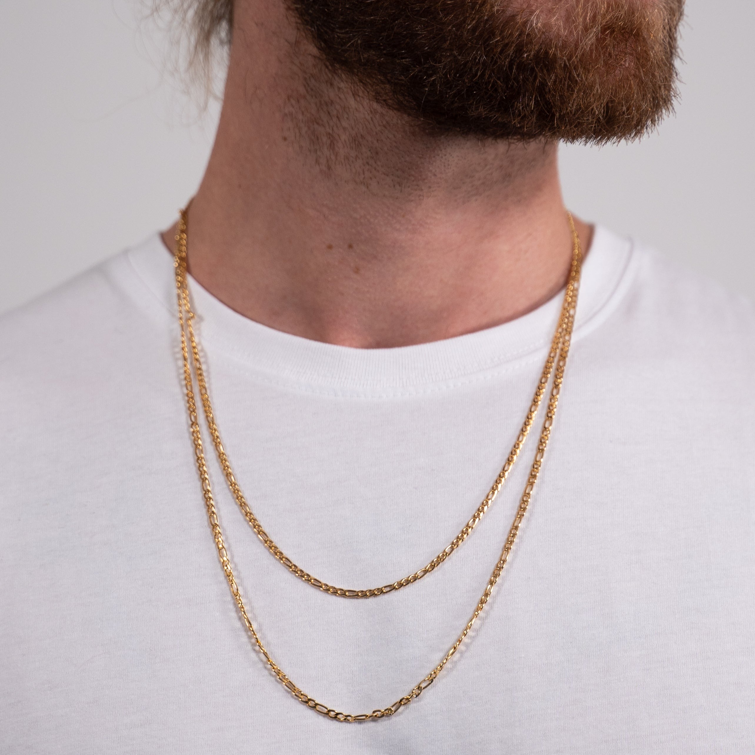 NL Double Antique chain - Gold-toned