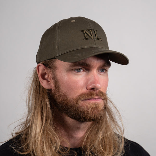 NL Dad cap - Dusty green