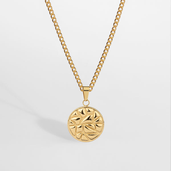 EARTHQUAKE PENDANT (GOLD)
