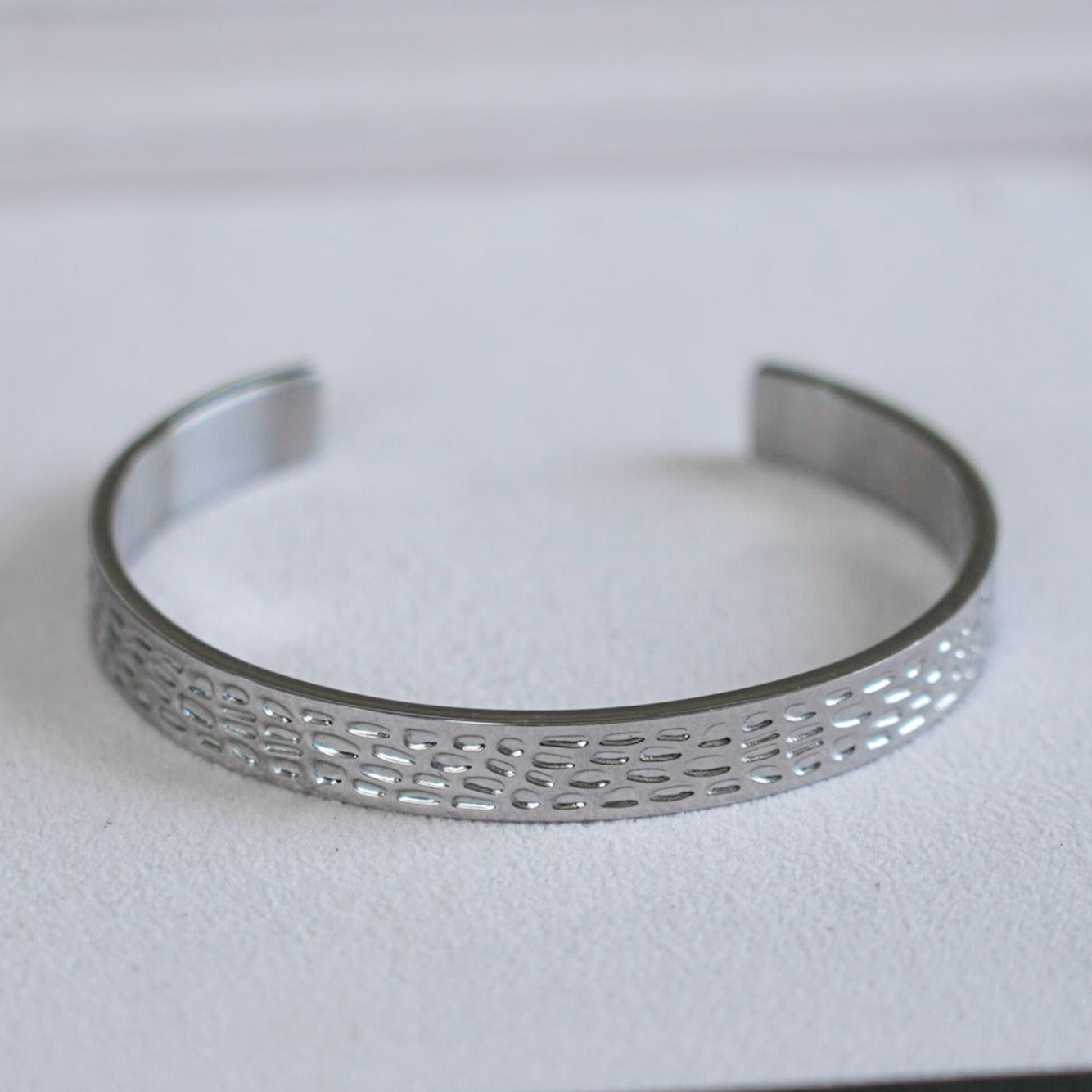 Hammertag bracelet - Silver-toned
