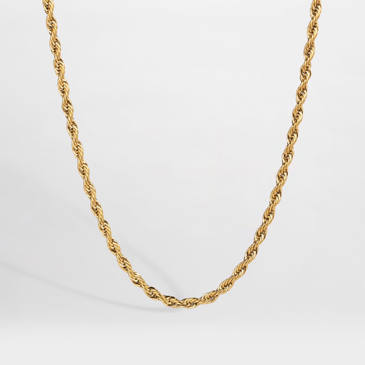 NL Rope necklace - Gold-toned