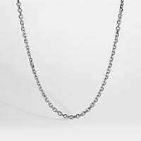 NL Cable necklace - Silver-toned