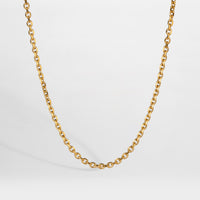 NL Cable necklace - Gold-toned