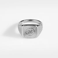 Knot Signature - Silver-toned ring