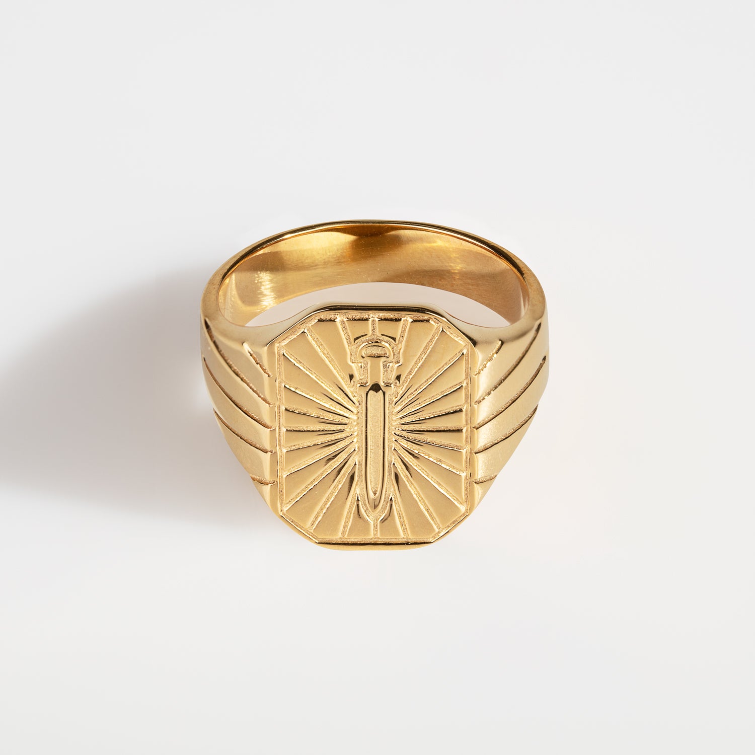 Gungnir Signature - Gold-toned ring