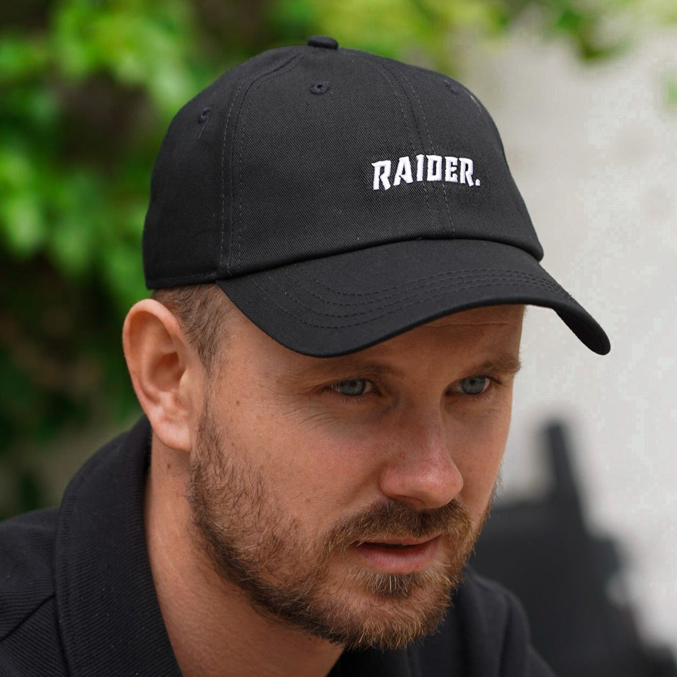 NL Raider Dad cap - Black/white