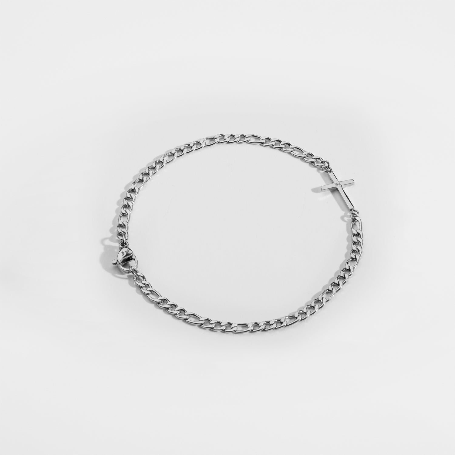 NL Antique Cross bracelet - Silver-toned
