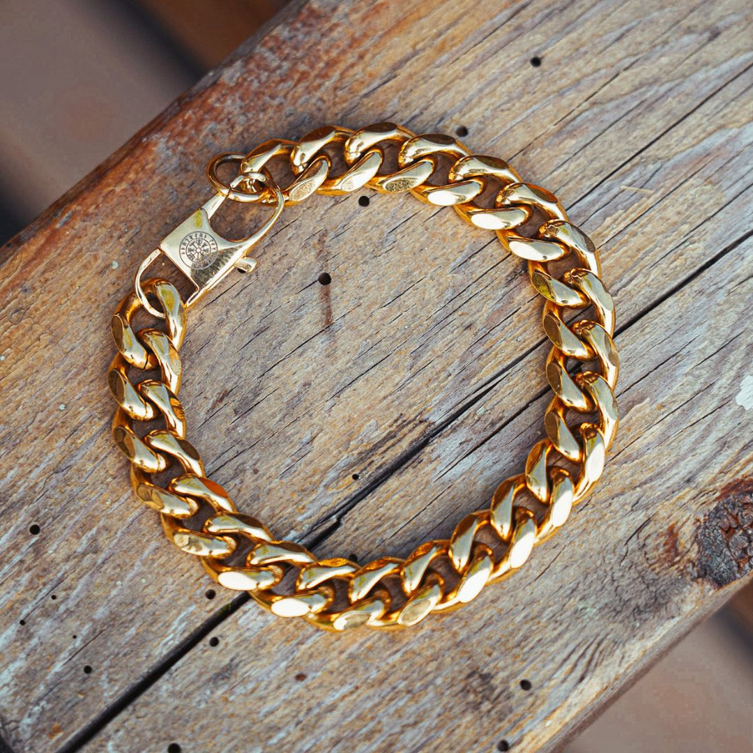 Sequence bracelet - Gold-toned