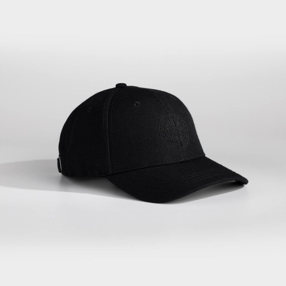 Vegvisir Dad cap - Black/black