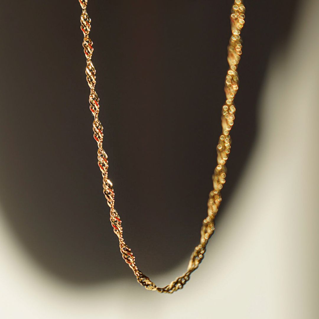 NL Vintage chain - Gold-toned